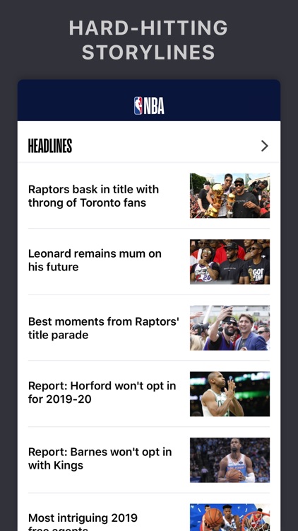 NBA: Official App screenshot-3