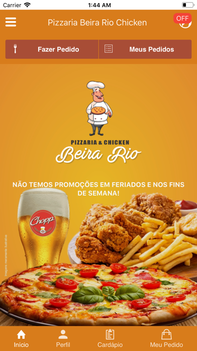 Pizzaria Beira Rio Chicken screenshot 2