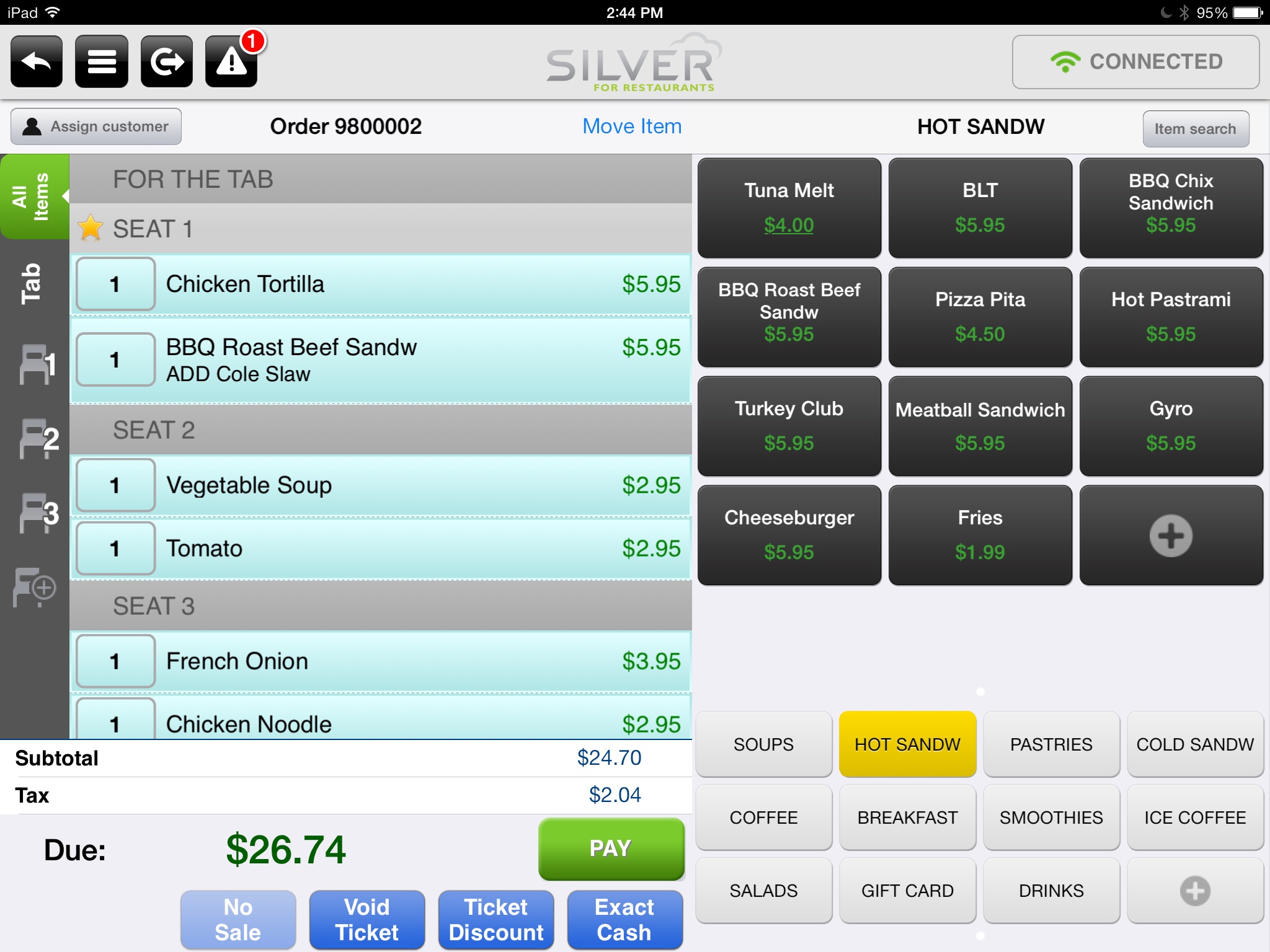 NCR Silver Pro Restaurant screenshot 2