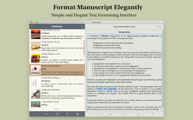 Notewrap: Writer's Notebook(圖2)-速報App