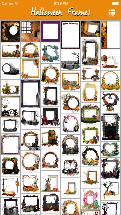 Autumn & Halloween Pic Frames