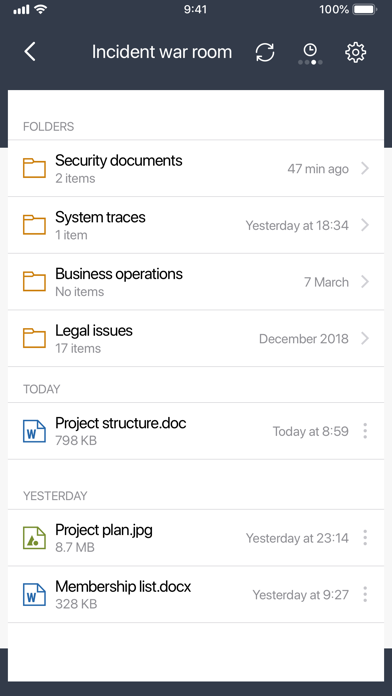 Diligent Secure Files screenshot 4