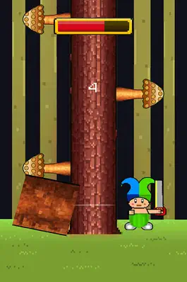Game screenshot Funny timber baby - timberman apk