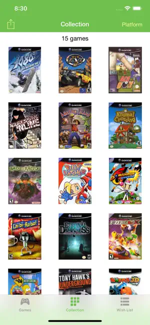 Captura de Pantalla 2 Collector-Your game collection iphone