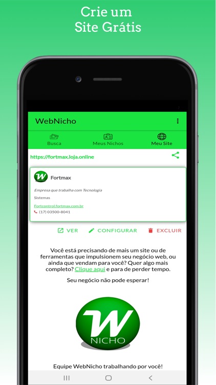 WebNicho - SOS Comércio Local