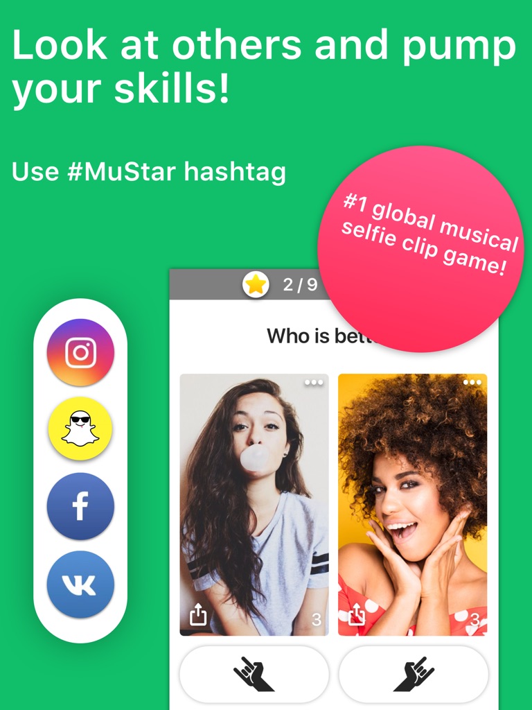 【图】MuStar Lip Sync Musical Battle(截图3) 【图】MuStar Lip Sync Musical Battle(截图3)