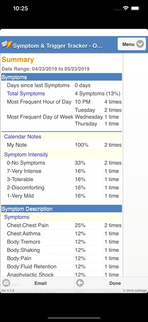 Symptom Trigger Tracker(圖5)-速報App