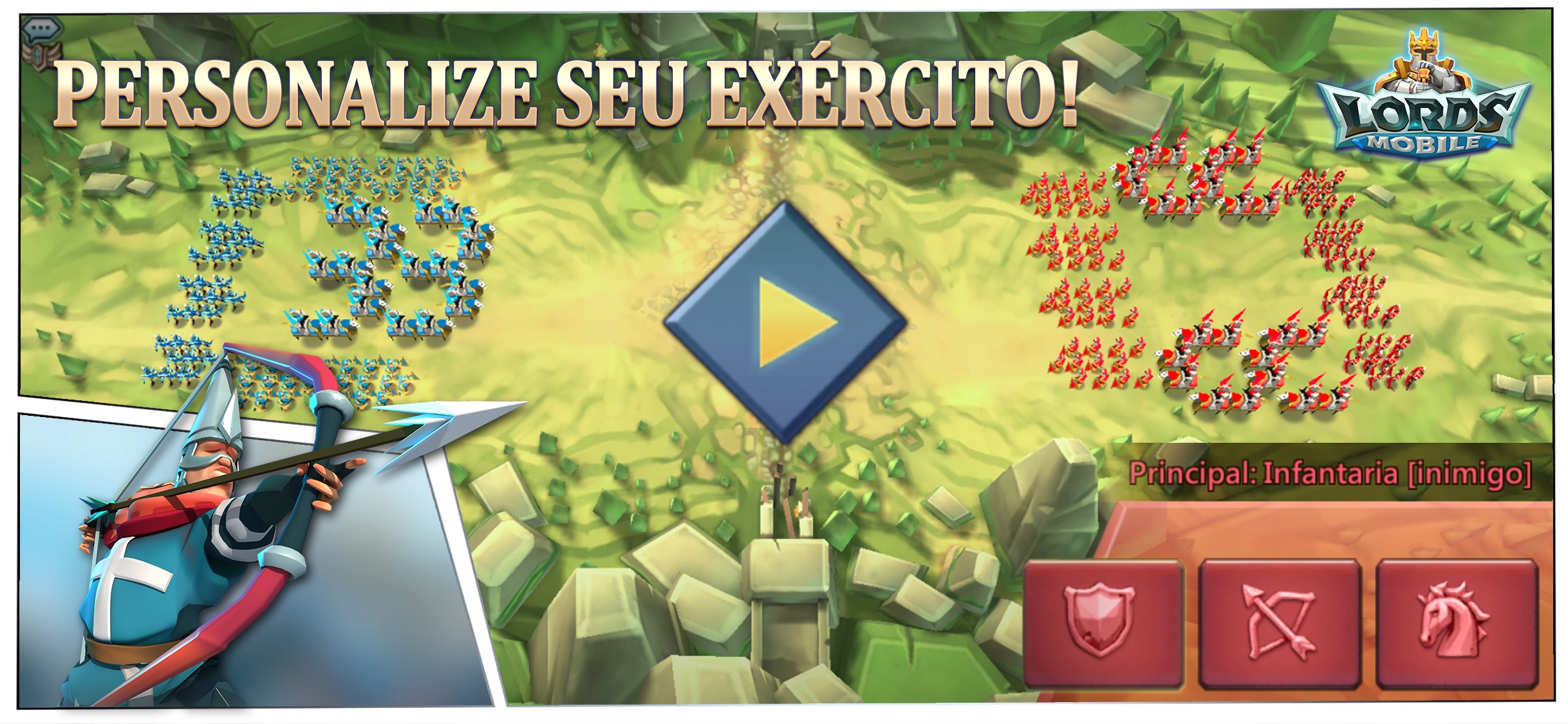 Screenshot do app Lords Mobile: War Kingdom