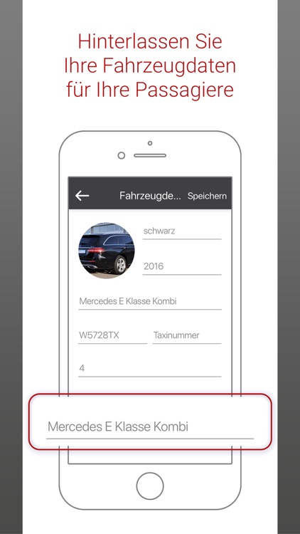 Driver app of Vancab Wien