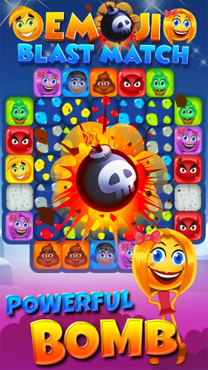 BLAST THE EMOJI – MATCH PUZZLE screenshot-3