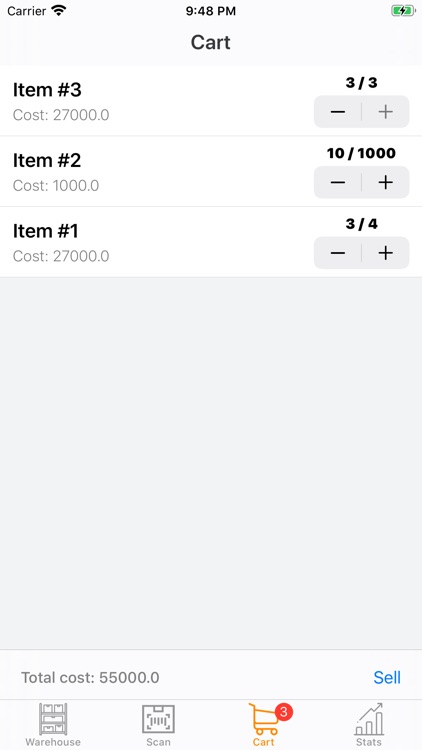 PocketWarehouse: Item Manager