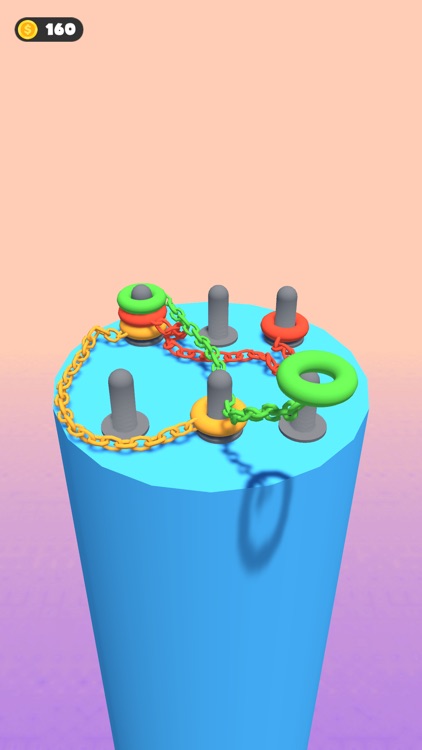 Knots Stack 3D - Sort Chains