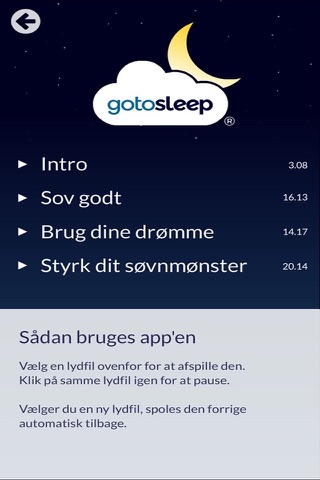 gotosleep screenshot 2