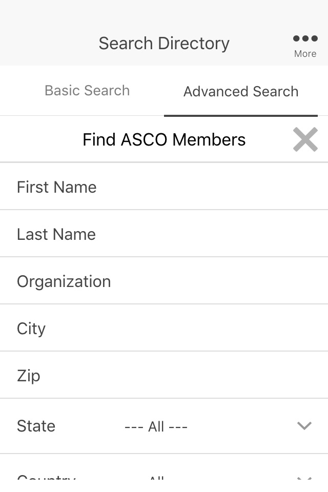 ASCO Membership Directory screenshot 3