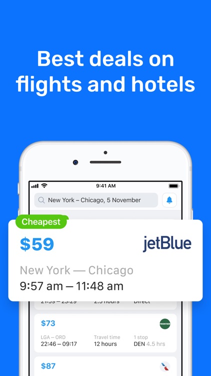 Plane tickets: flights booking