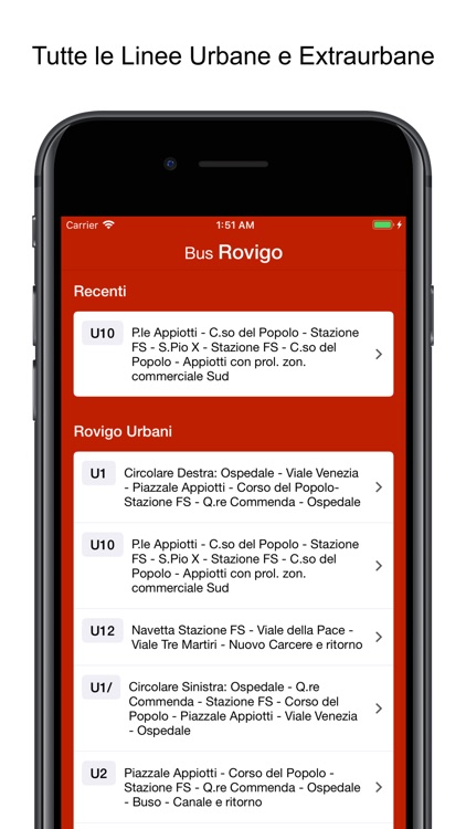 Bus Timetable Rovigo