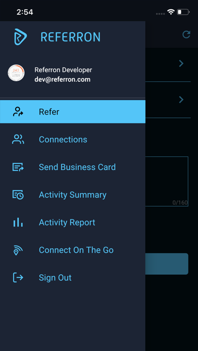 Referron - Mobile Referrals screenshot 2