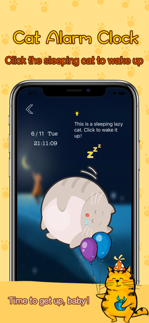 萌貓鬧鐘-可愛風寵物遊戲鬧鐘(圖3)-速報App