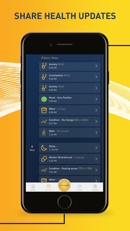 chemoWave: cancer health app screenshot-3
