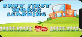 Game screenshot Baby First Words Learning Game mod apk