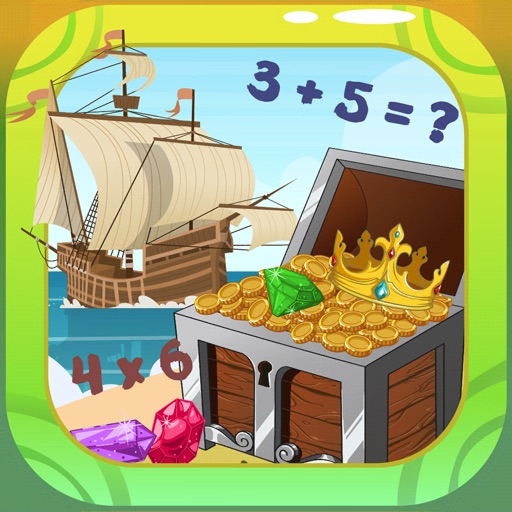 Smart Pirates: Kids Learn Math icon