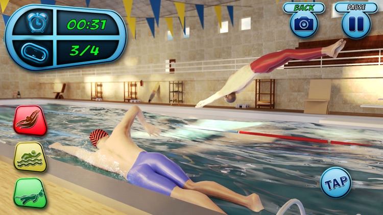 Swimming Pool Race Stunts 2020 screenshot-3