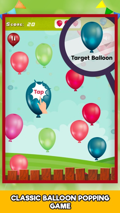 Popping Balloon Pop For Kids screenshot 2