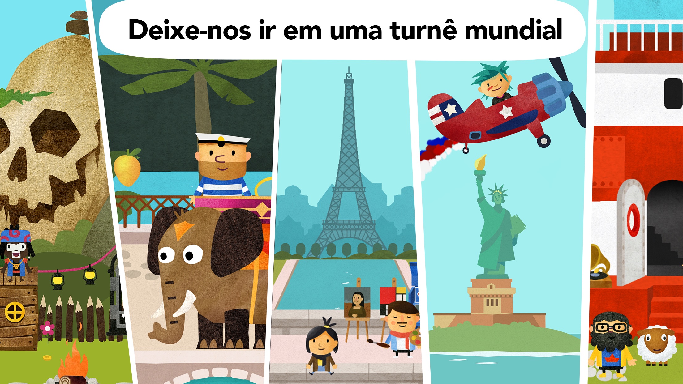Screenshot do app Fiete World - para crianças 4+