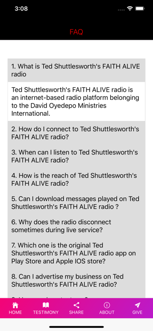 Ted Shuttlesworth's Radio(圖5)-速報App