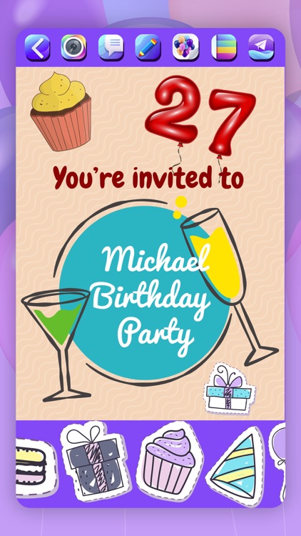 Happy Birthday Cards & Frames screenshot-3