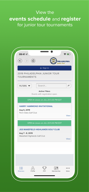 Philadelphia PGA Jr. Tour(圖2)-速報App