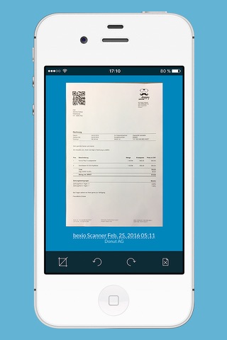 bexio Scanner screenshot 3