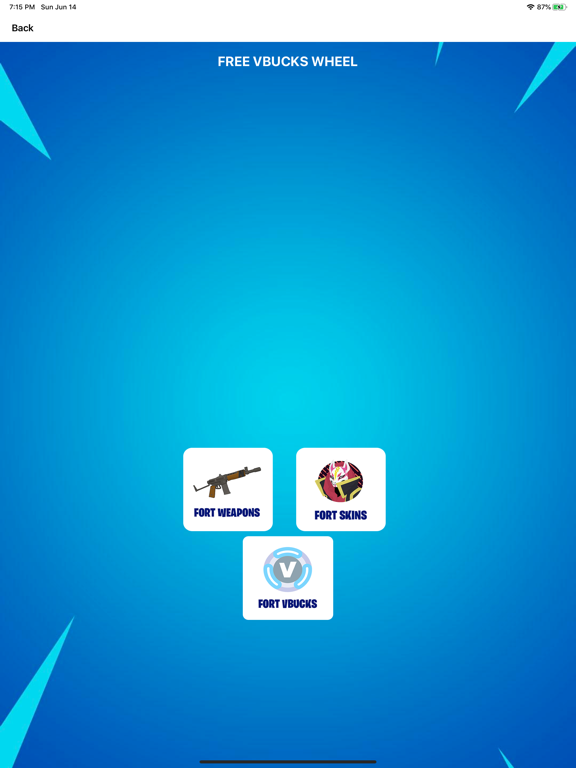 Vbucks Roulette For Fortnite screenshot 3