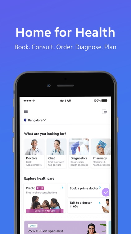 Practo - Consult Doctor Online screenshot-0