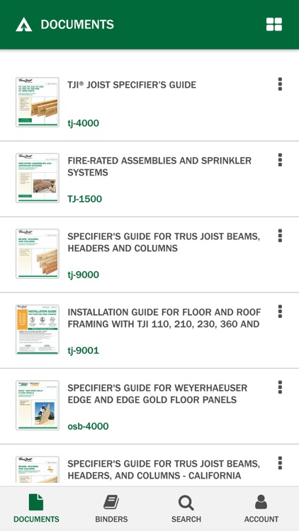 Weyerhaeuser Document Library