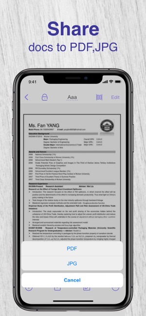 Scanner Pro: PDF Document App(圖4)-速報App