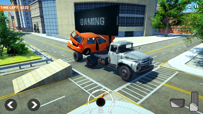 Car Crash Timed Accident Stunt