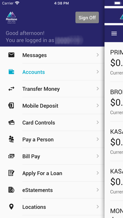 Montana Credit Union Mobile Ap screenshot 4