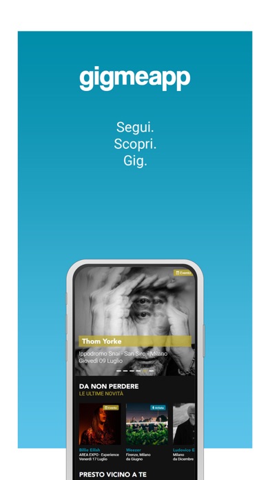 How to cancel & delete Gigmeapp concerti from iphone & ipad 1