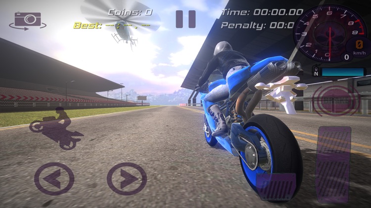 Dirt Bike Rider Stunts Race 3d screenshot-3
