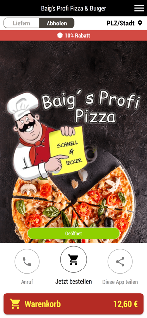 Baig's Profi Pizza & Burger(圖1)-速報App