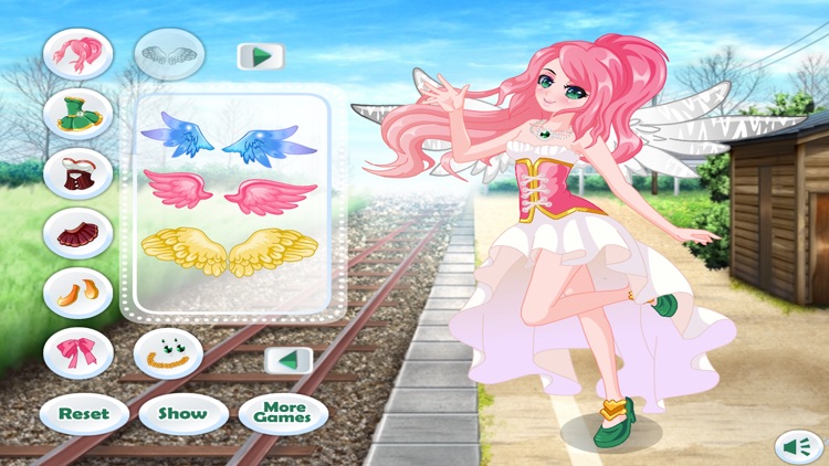 Dress Up Angel - Girls Games