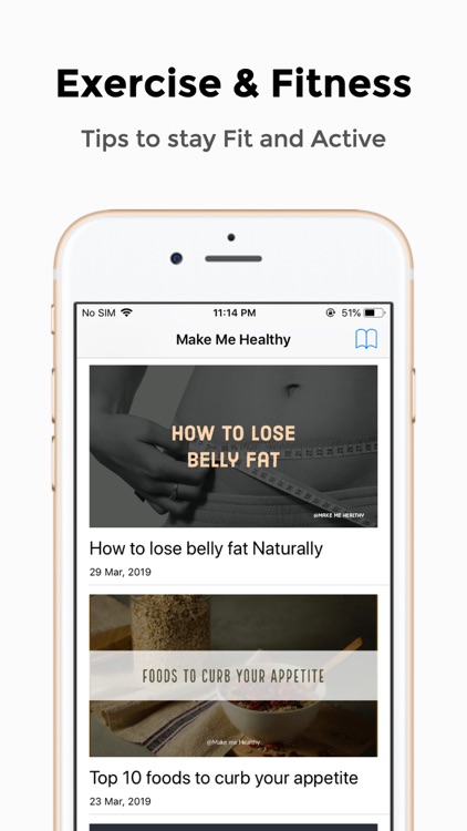 Make Me Healthy - Fitness app