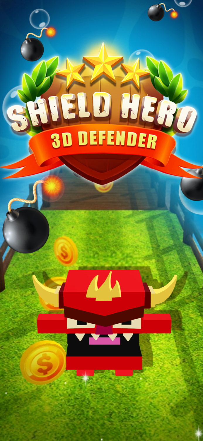 Shield Hero - 3D Defender