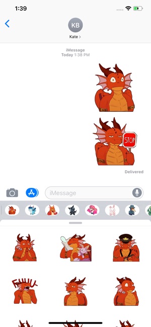 Red Dragon Sticker Pack(圖2)-速報App