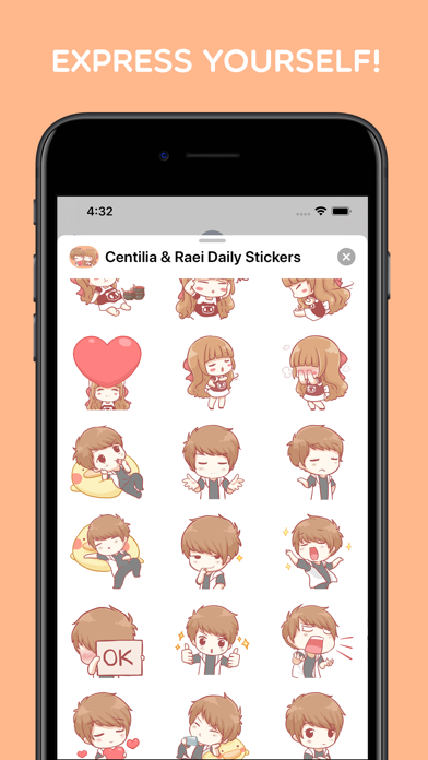 Centilia & Raei Daily Stickers screenshot 4