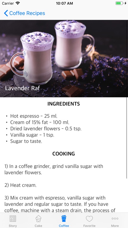 Coffee Space - Recipes screenshot-3