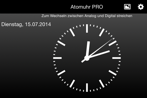 AtomUhr PRO - Genaue Uhrzeit screenshot 3