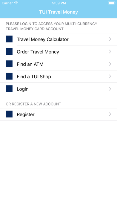 How to cancel & delete TUI Travel Money from iphone & ipad 2