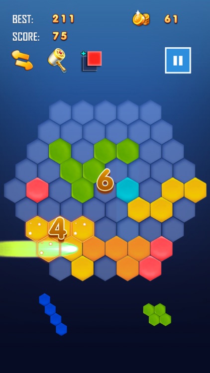 Hexa Square Block Puzzle - Fun screenshot-6